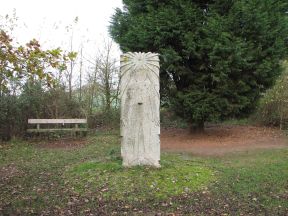 Greenwich Meridian Marker; England; Essex; Waltham Abbey